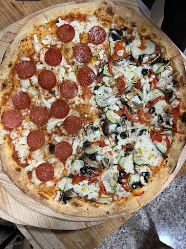 Pizza a leña