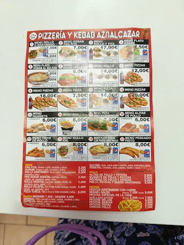 Pizzeria kebab aznalcazar