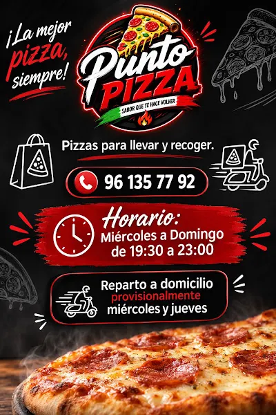 Punto pizza - la Pobla de Vallbona